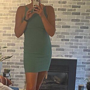 NWT Abercrombie Boatneck Low Back Mini Dress (Size large/tall)